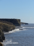 FZ026043 Waves by Llantwit Major cliffs.jpg